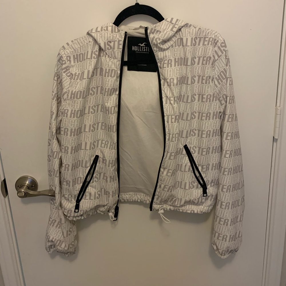 hollister bomber jacket